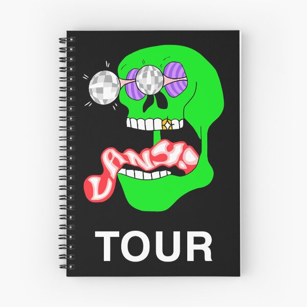 Item preview, Lany Merch Tour Skull designed and sold by stpommerouge.