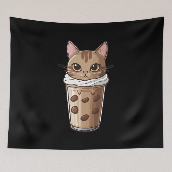Item preview, Mocha Catpuccino designed and sold by Getup-clothing.