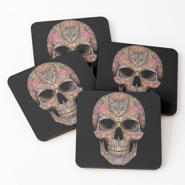 Item preview, CATS & SKULLS designed and sold by NebulaWhimsy.