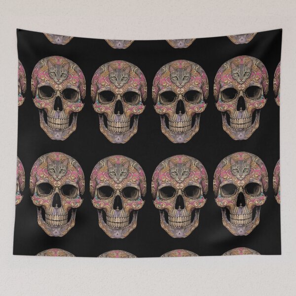 Item preview, CATS & SKULLS designed and sold by NebulaWhimsy.