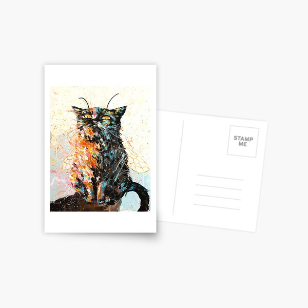 Item preview, Cat bug abstract art designed and sold by Ingrida Blinkeviciute.