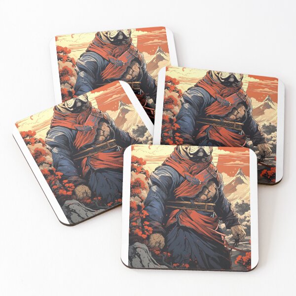 Item preview, Samurai Bulldog Warrior designed and sold by Earth Celebration Designs.