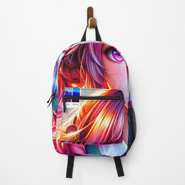 Item preview, Anime Charm: Hyperrealistic Beauty in a World of Colors designed and sold by masquetea.