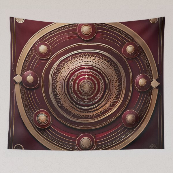 Item preview, Sacred Geometry Mandala Balance Art designed and sold by SpiritualManda.