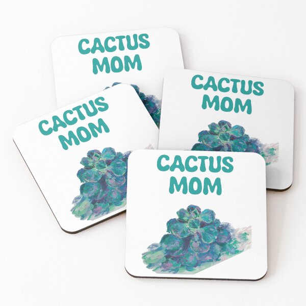 Item preview, Teal Cactus Mom T-shirt designed and sold by K Mussack.