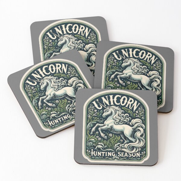 Item preview, Unicorn Hunting Season designed and sold by Mekone.
