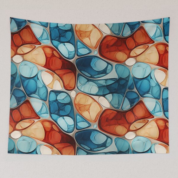 Item preview, Glass Tile Pattern designed and sold by SideSignal.