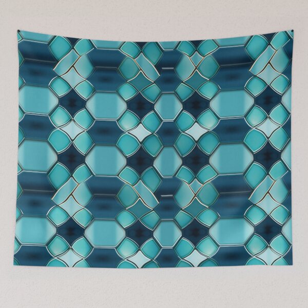 Item preview, Glass Tile Pattern designed and sold by SideSignal.