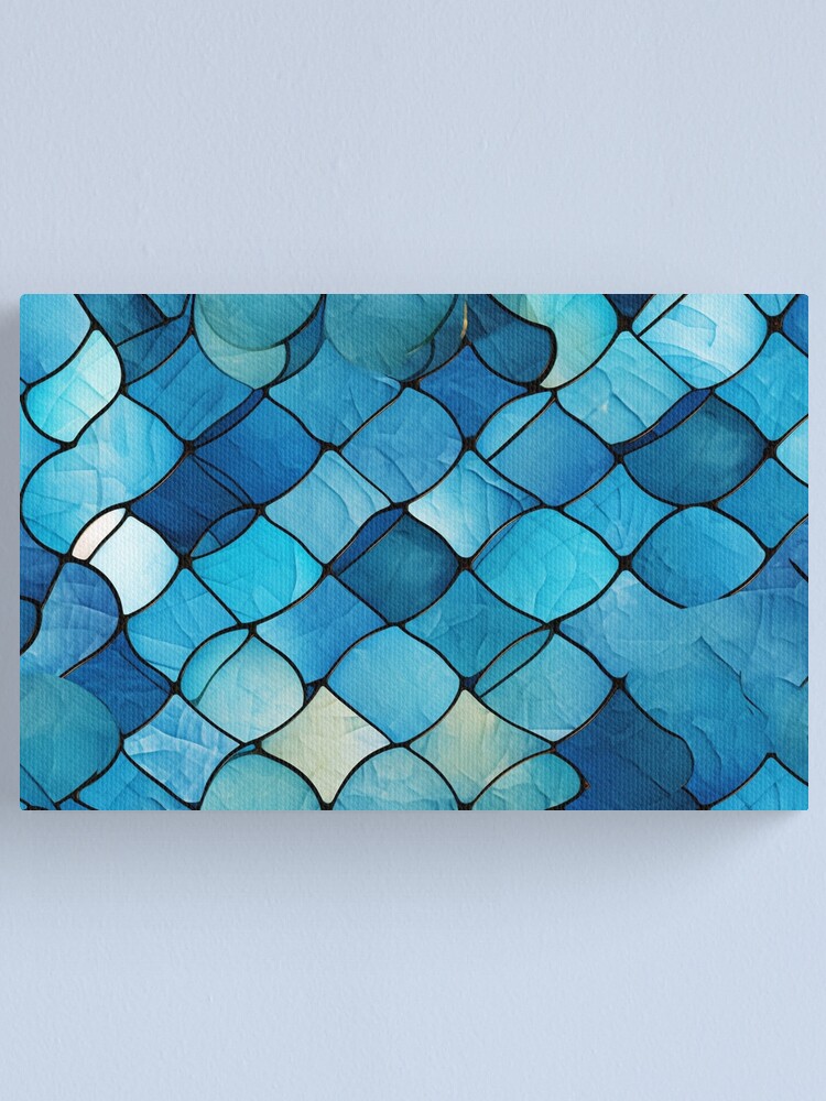Imagen 1 de 3, Lienzo con la obra Glass Tile Pattern, diseñada y vendida por SideSignal.
