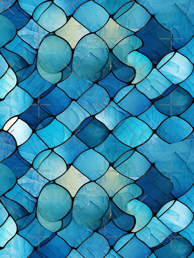 Aperçu 5 sur 5. Robe trapèze avec l'œuvre Glass Tile Pattern créée et vendue par SideSignal.