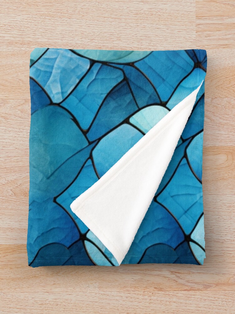 Imagen 3 de 6, Manta con la obra Glass Tile Pattern, diseñada y vendida por SideSignal.