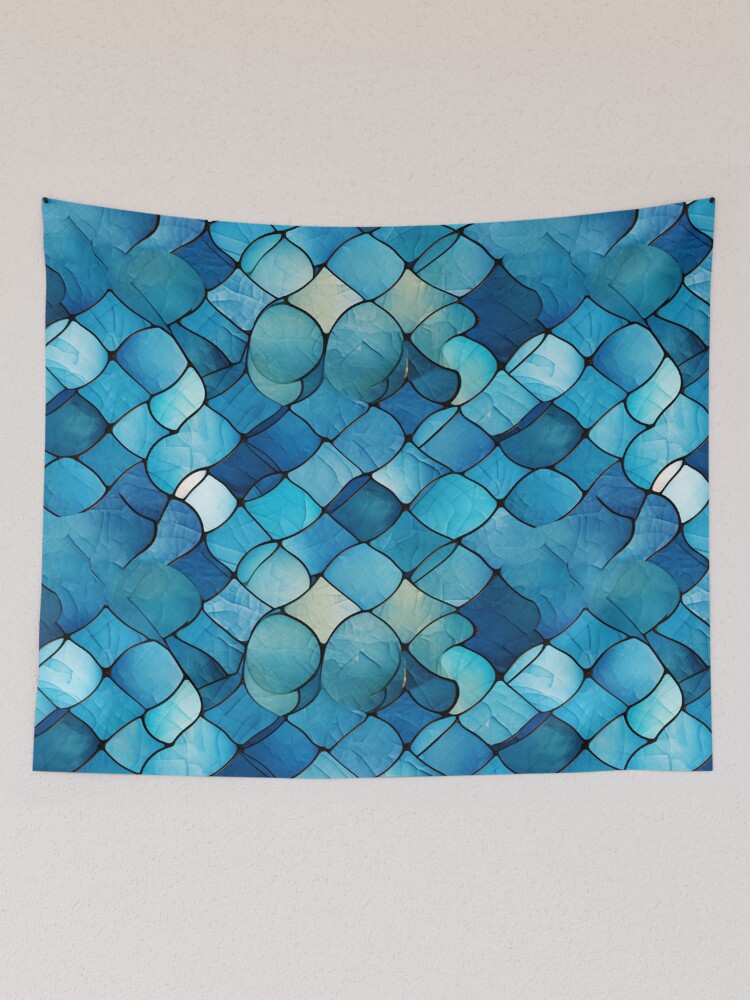 Thumbnail 2 of 3, Tapestry, Glass Tile Pattern designed and sold by SideSignal.