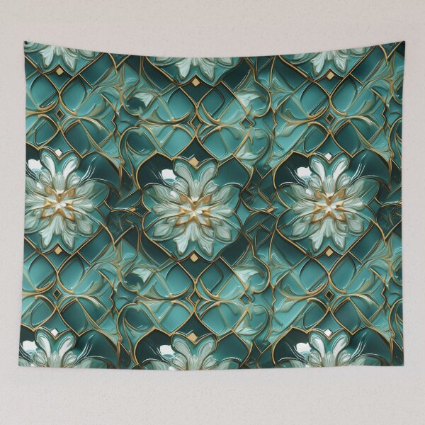 Item preview, Glass Tile Pattern designed and sold by SideSignal.