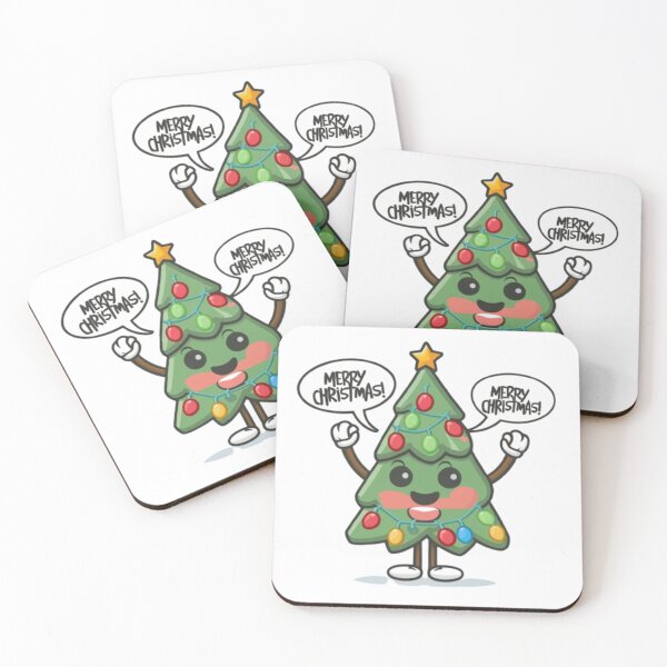 Item preview, cute christmas tree wish merry christmas  designed and sold by Szymon Matczuk.