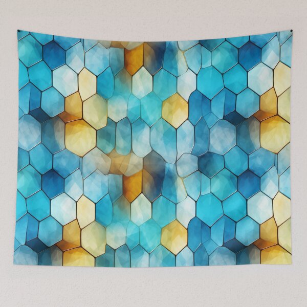 Item preview, Glass Tile Pattern designed and sold by SideSignal.
