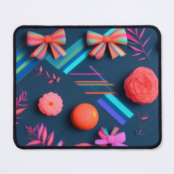 Item preview, Festive colorful bows and flowers designed and sold by Roxburylane.