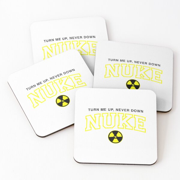 Item preview, Nuke Squad Merch Turn Me Up Never Down designed and sold by stpommerouge.
