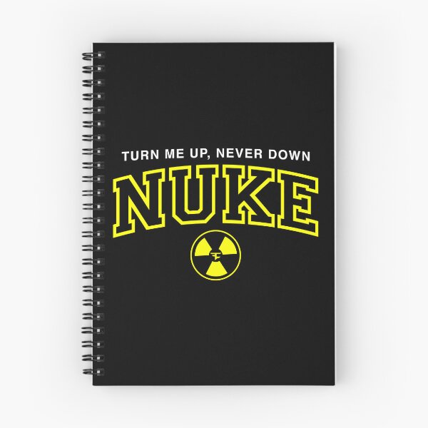 Item preview, Nuke Squad Merch Turn Me Up Never Down designed and sold by stpommerouge.