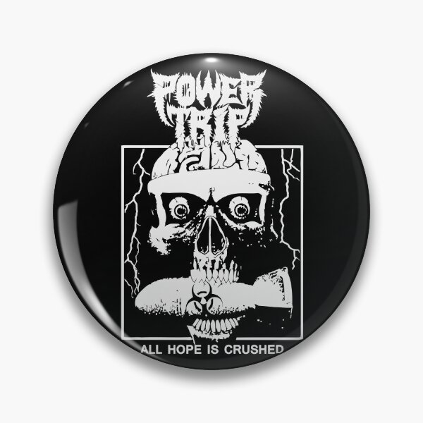 Item preview, Power Trip Merch Hope Is Crushed Skull designed and sold by stpommerouge.