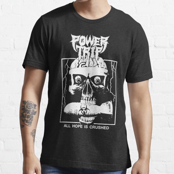 Item preview, Power Trip Merch Hope Is Crushed Skull designed and sold by stpommerouge.
