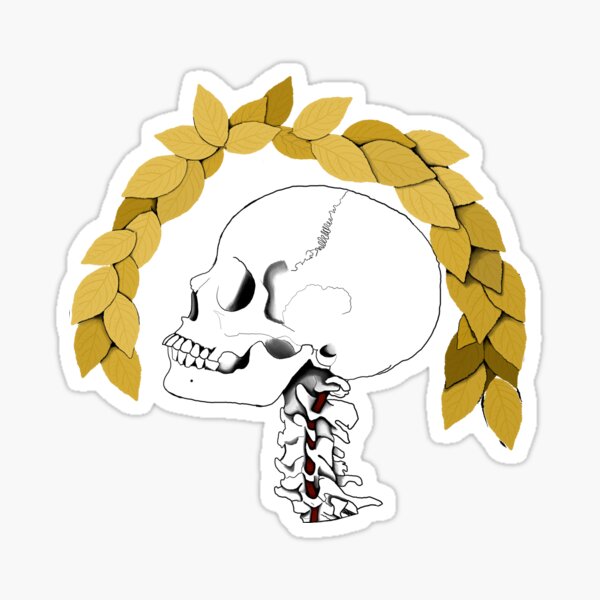 Item preview, Fall skull designed and sold by maddenski.