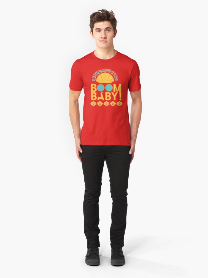 Alternate view of Boom Baby! Tee Slim Fit T-Shirt