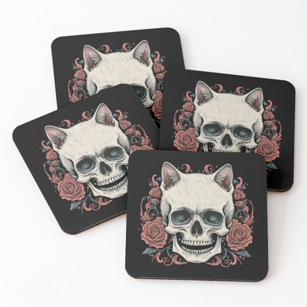 Item preview, CATS & SKULLS designed and sold by NebulaWhimsy.