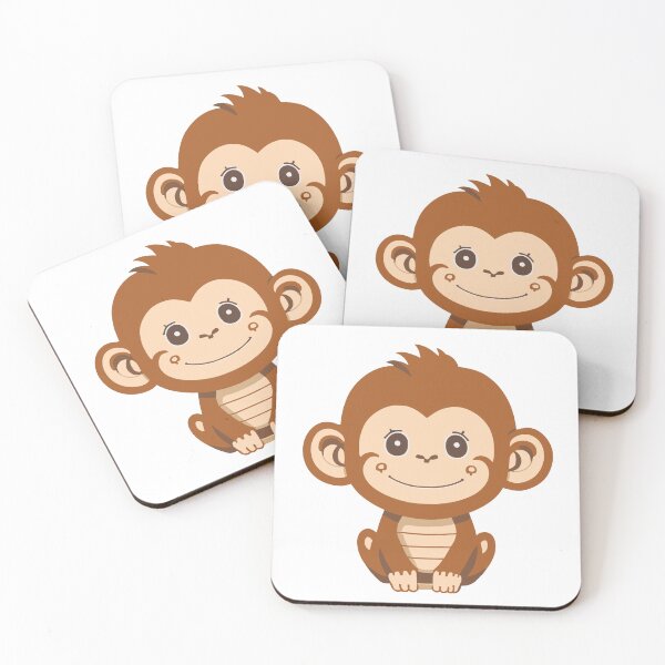 Item preview, Cute baby Monkey smiling designed and sold by MamikonarsRB.