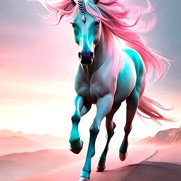 Artwork thumbnail, AI Art- Unicorn #2 by wohnfuehlfabrik