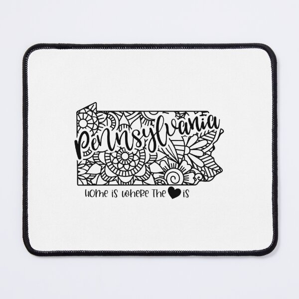 Item preview, Home is where the heart is - Pennsylvania mandala! designed and sold by Neehovv.