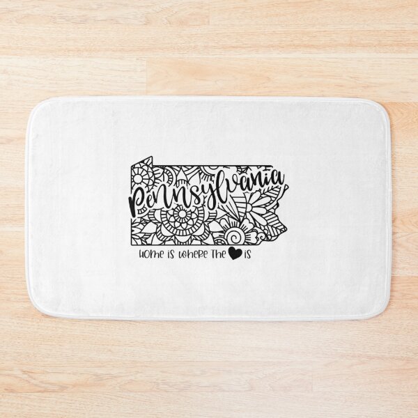 Item preview, Home is where the heart is - Pennsylvania mandala! designed and sold by Neehovv.