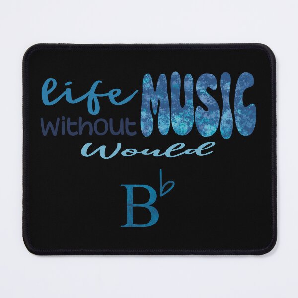 Item preview, Without Music Life Would B Flat - For music lovers and musicians designed and sold by TilmanTrades.