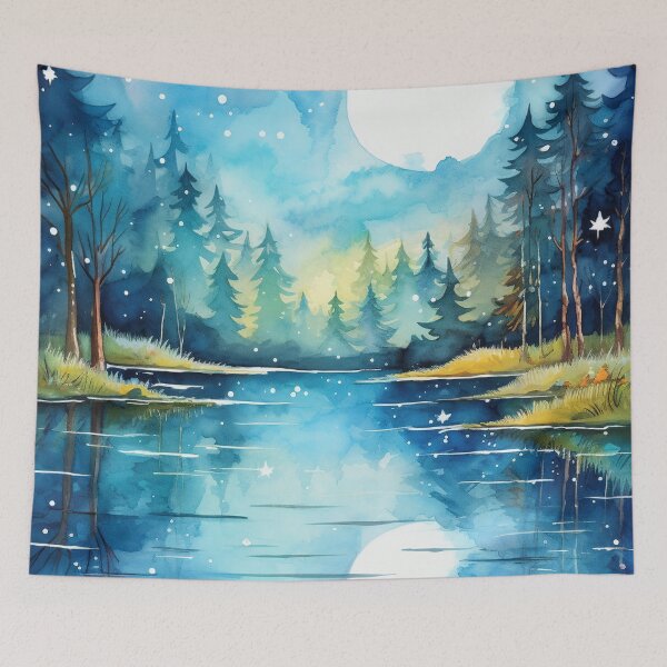 Item preview, Lakeside Tranquility designed and sold by LittleLuvies.