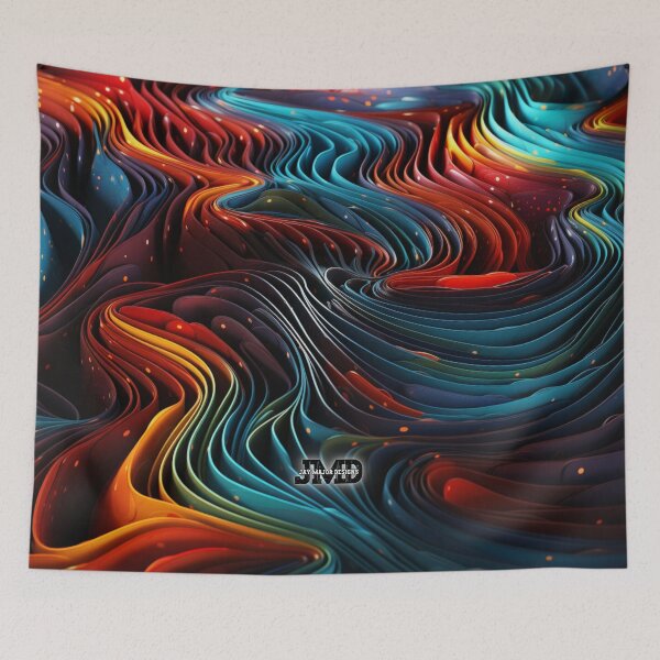 Item preview, Electrifying Neon Waves 14 designed and sold by Jenson Major.