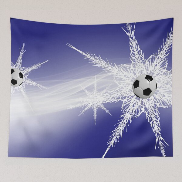 Item preview, Snowflakes Soccer designed and sold by SirkDesignsLtd.