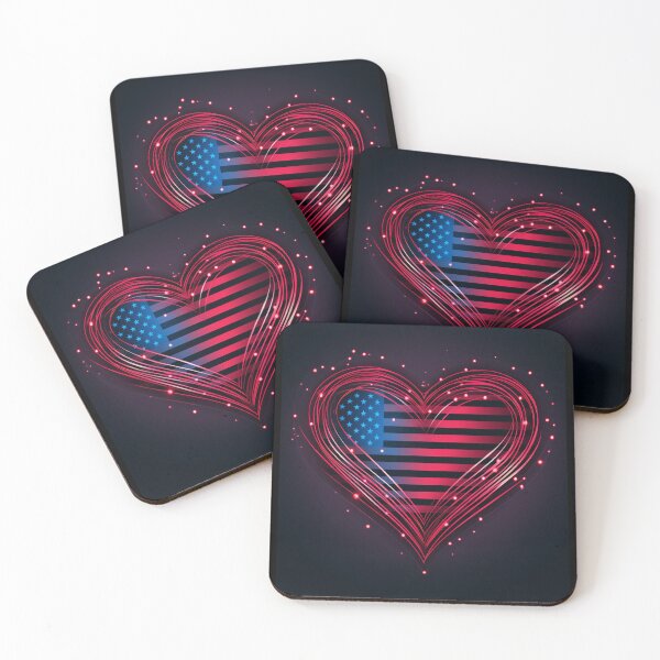 Item preview, Patriotic Love Banners designed and sold by Master-Print.