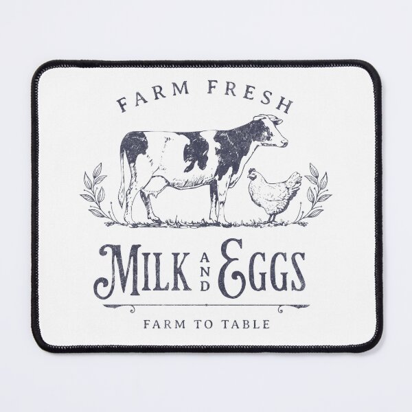 Item preview, Rustic Farm Fresh Milk and Eggs  designed and sold by FreshMintBoutiq.