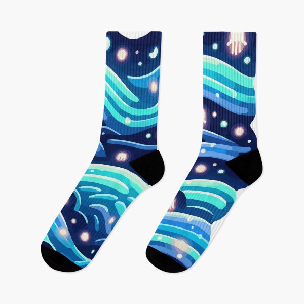 Item preview, Enchanted Ocean Waves and Luminous Jellyfish designed and sold by OniumEth.