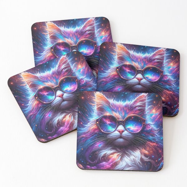Item preview, Abstract Galaxy: Astro-Cat designed and sold by Tenseal.