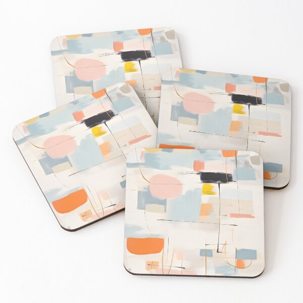 Item preview, Colorful Geometric Kidult Abstract Painting designed and sold by ptlsprntsdsgn.