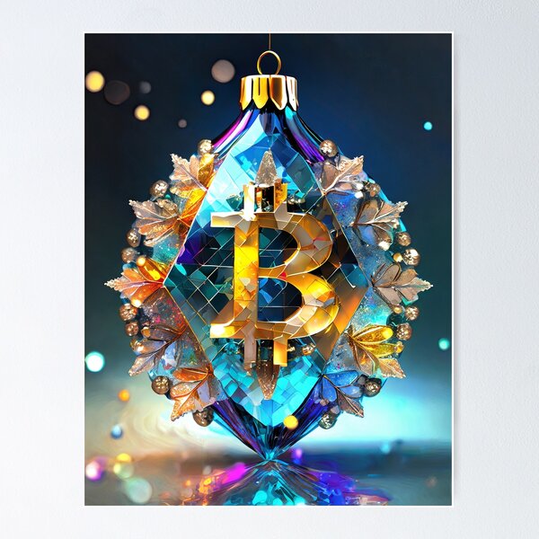 Item preview, Bitcoin Christmas Ornament  designed and sold by BLOCKCHAINSBEST.