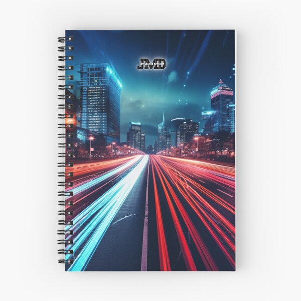 Item preview, Long Exposure City Traffic Neon Lights 2 designed and sold by Jenson Major.