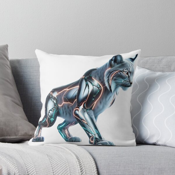 Item preview, Mirror Lynx - Neon Stealth designed and sold by MrAI-Store.