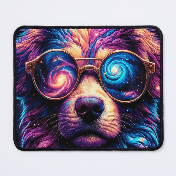 Item preview, Abstract Galaxy: Wacky Astro-Dog designed and sold by Tenseal.