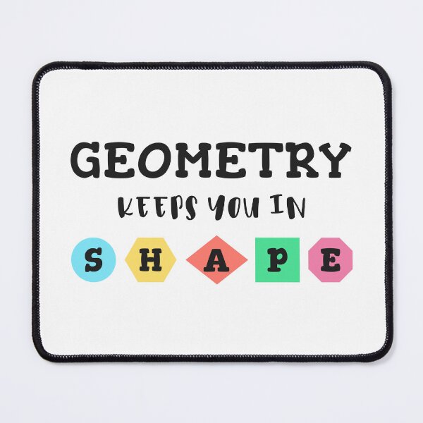 Item preview, Geometry keeps you in shape, geometric shapes designed and sold by HandicraftArt.