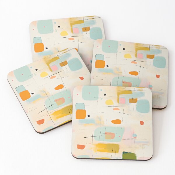 Item preview, Colorful Geometric Kidult Abstract Painting designed and sold by ptlsprntsdsgn.