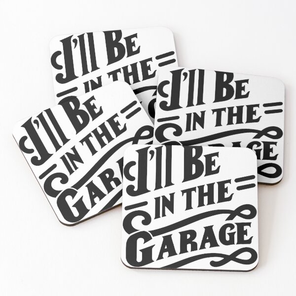 Item preview, I'll be in the Garage - Funny Gift for Father -  Funny Gift for Husband designed and sold by InkCraftHouse.