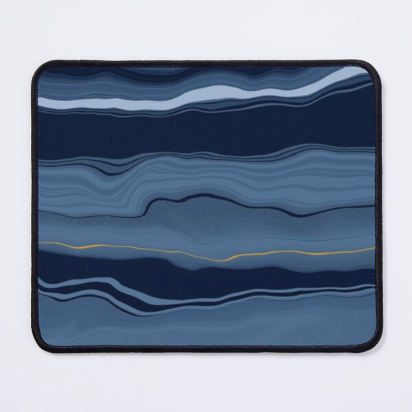 Item preview, "The Weight of Ice - Blue Layers - Tiled Pattern Artwork" designed and sold by pngrktes-art.