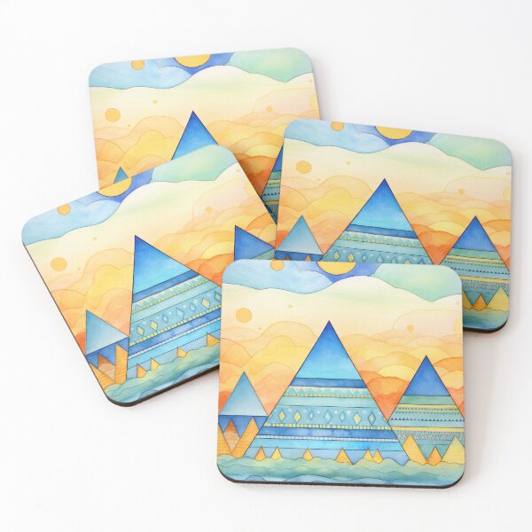 Item preview, Pyramids in Harmony designed and sold by LittleLuvies.
