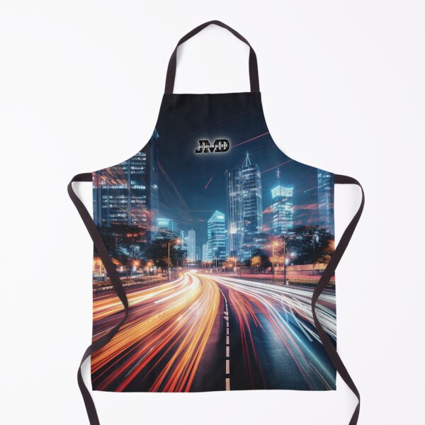 Item preview, Long Exposure City Traffic Neon Lights 4 designed and sold by Jenson Major.